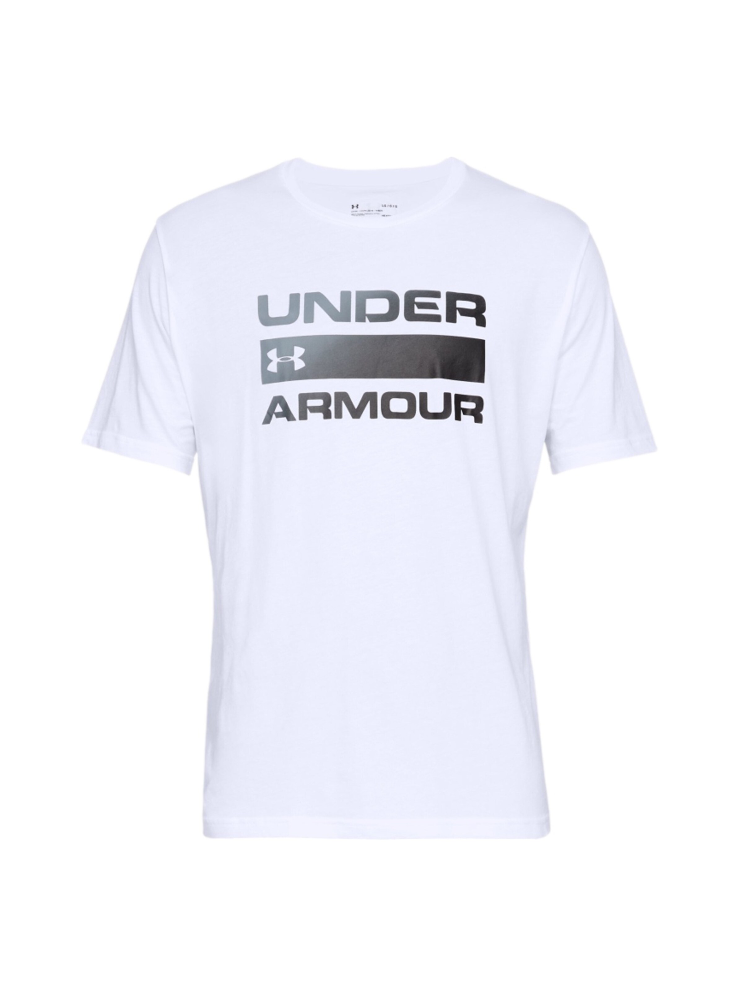 UNDER ARMOUR T-Shirt 'Team Issue Wordmark' en blanc, Vue avec produit