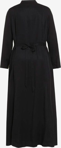 Ulla Popken Košilové šaty – černá