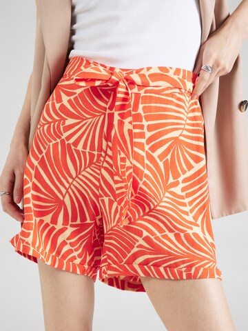 ONLY Regular Trousers 'CALLIE' in Orange