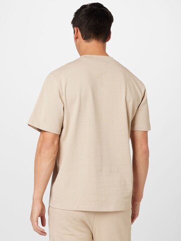 HUGO T-shirt 'Dapolino' i beige