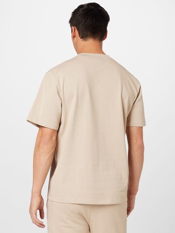 HUGO Red T-Shirt 'Dapolino' in Beige