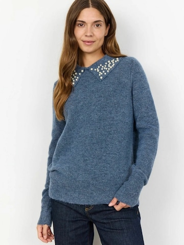 Soyaconcept Pullover 'Nessie 61' in Blau: Vorderseite