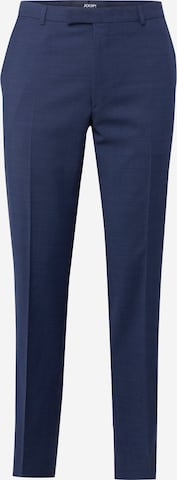 JOOP! Regular Trousers with creases 'Brad' in Blue: front