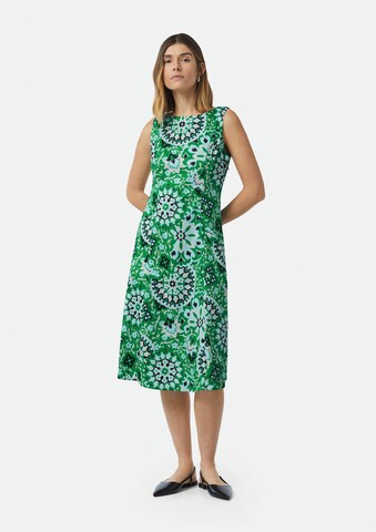 COMMA Dress in Green: front