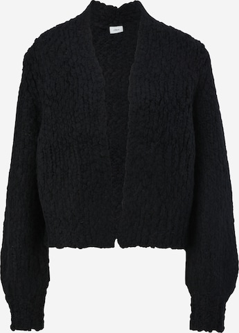 s.Oliver BLACK LABEL Knit Cardigan in Black: front