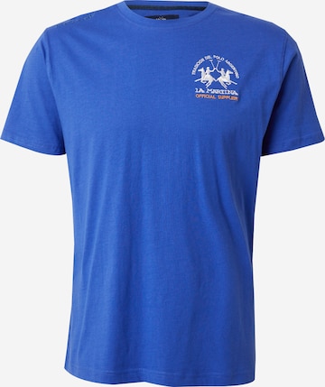 T-Shirt La Martina en bleu : devant