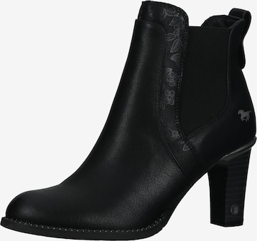 MUSTANG Ankle Boots in Black: front