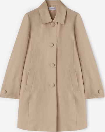 Manteau d’hiver MOTIVI en beige : devant