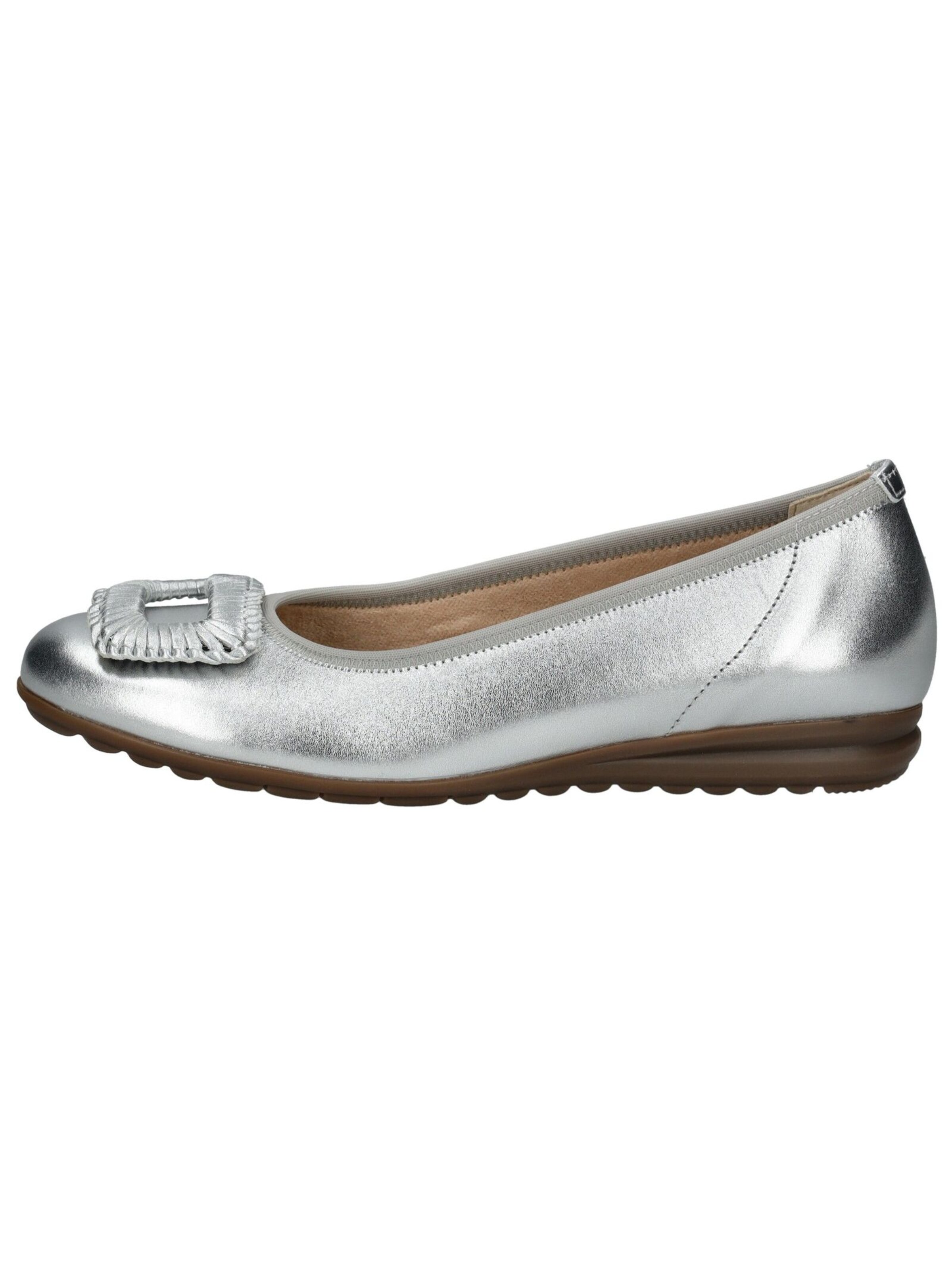 GABOR Ballerina in Zilver