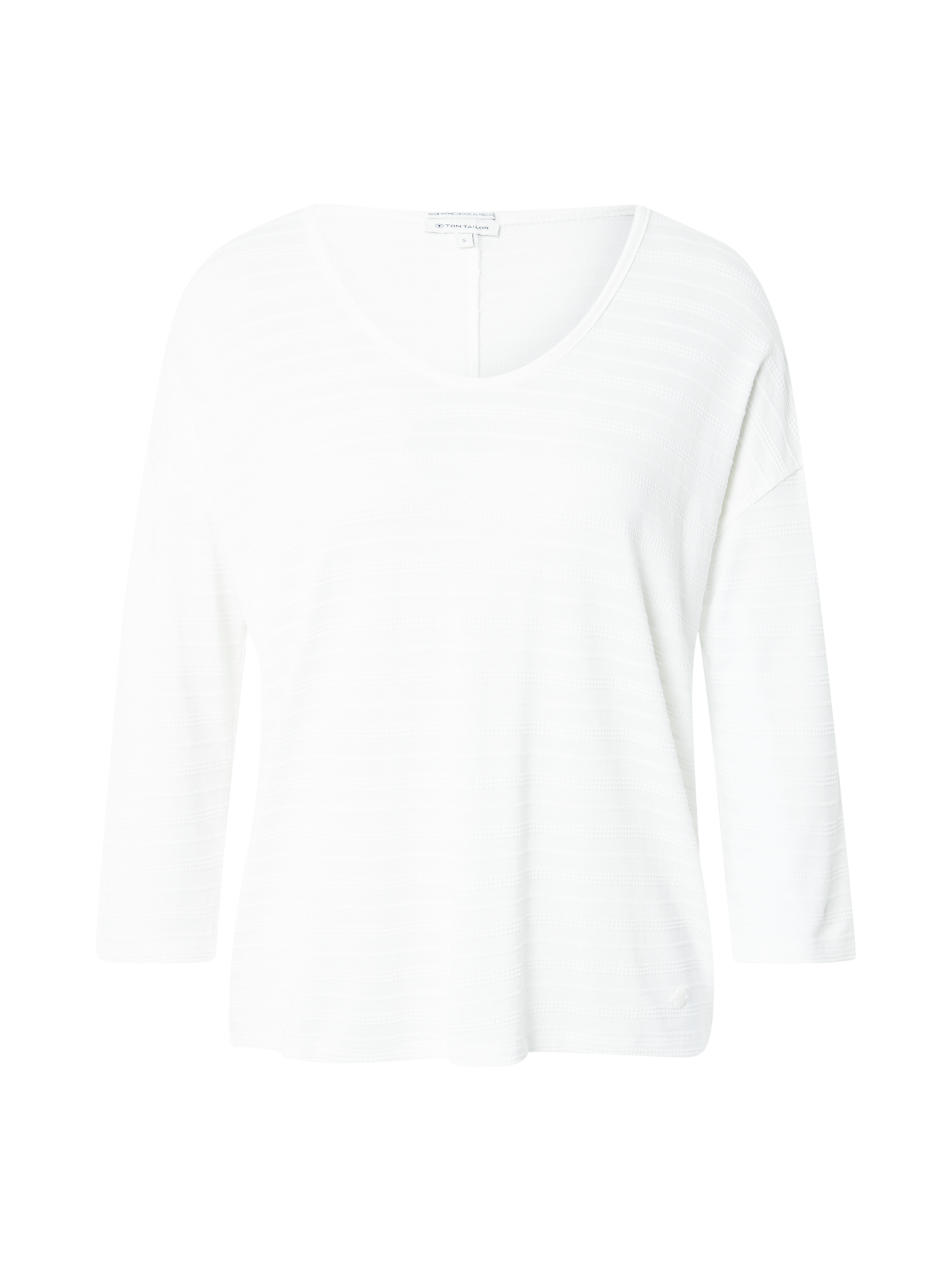 Abbigliamento EUrS5 TOM TAILOR Maglietta in Offwhite Abbigliamento EUrS5 TOM TAILOR Maglietta in Offwhite