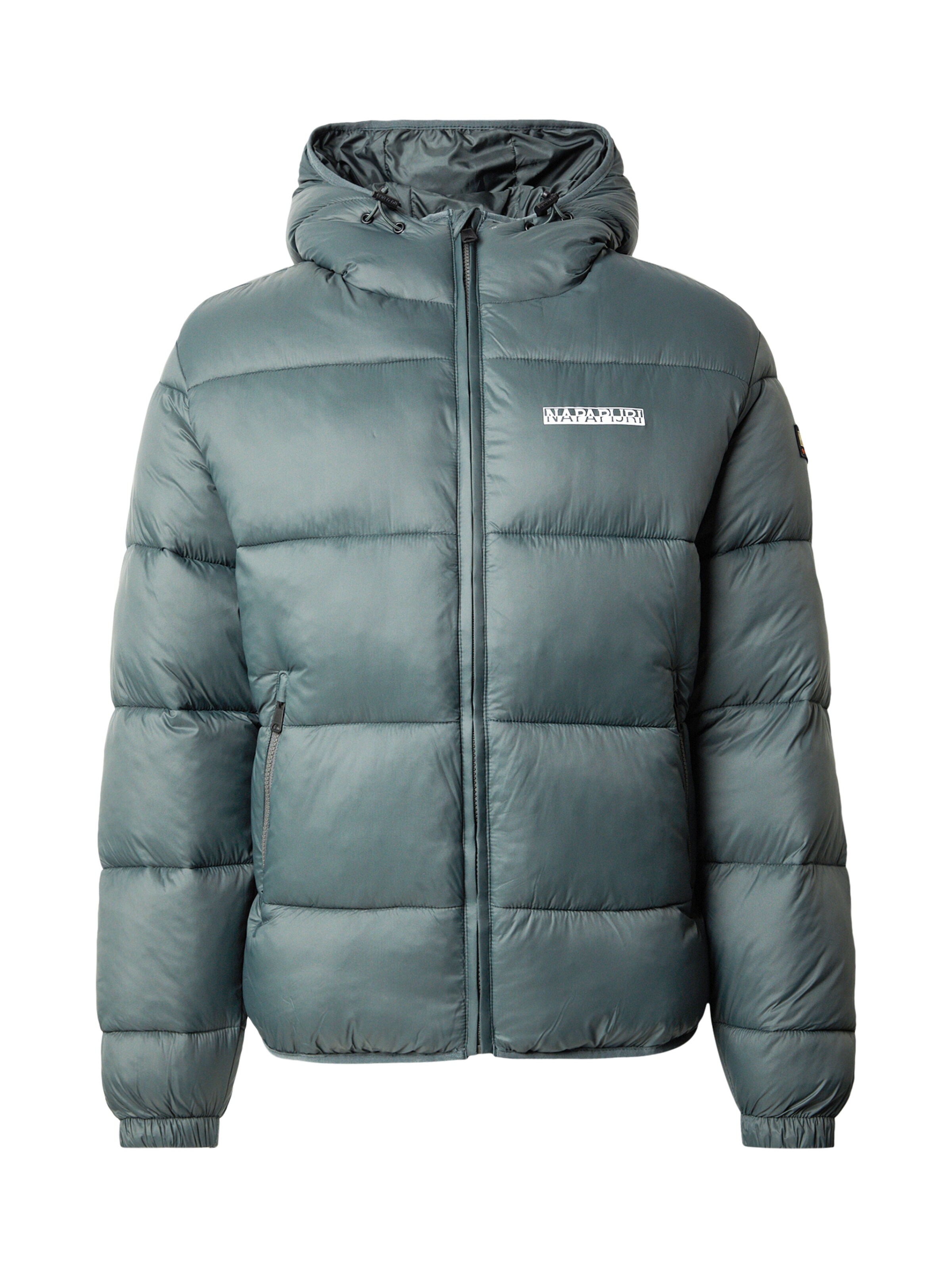 NAPAPIJRI Vinterjakke 'Suomi' i grøn: forside