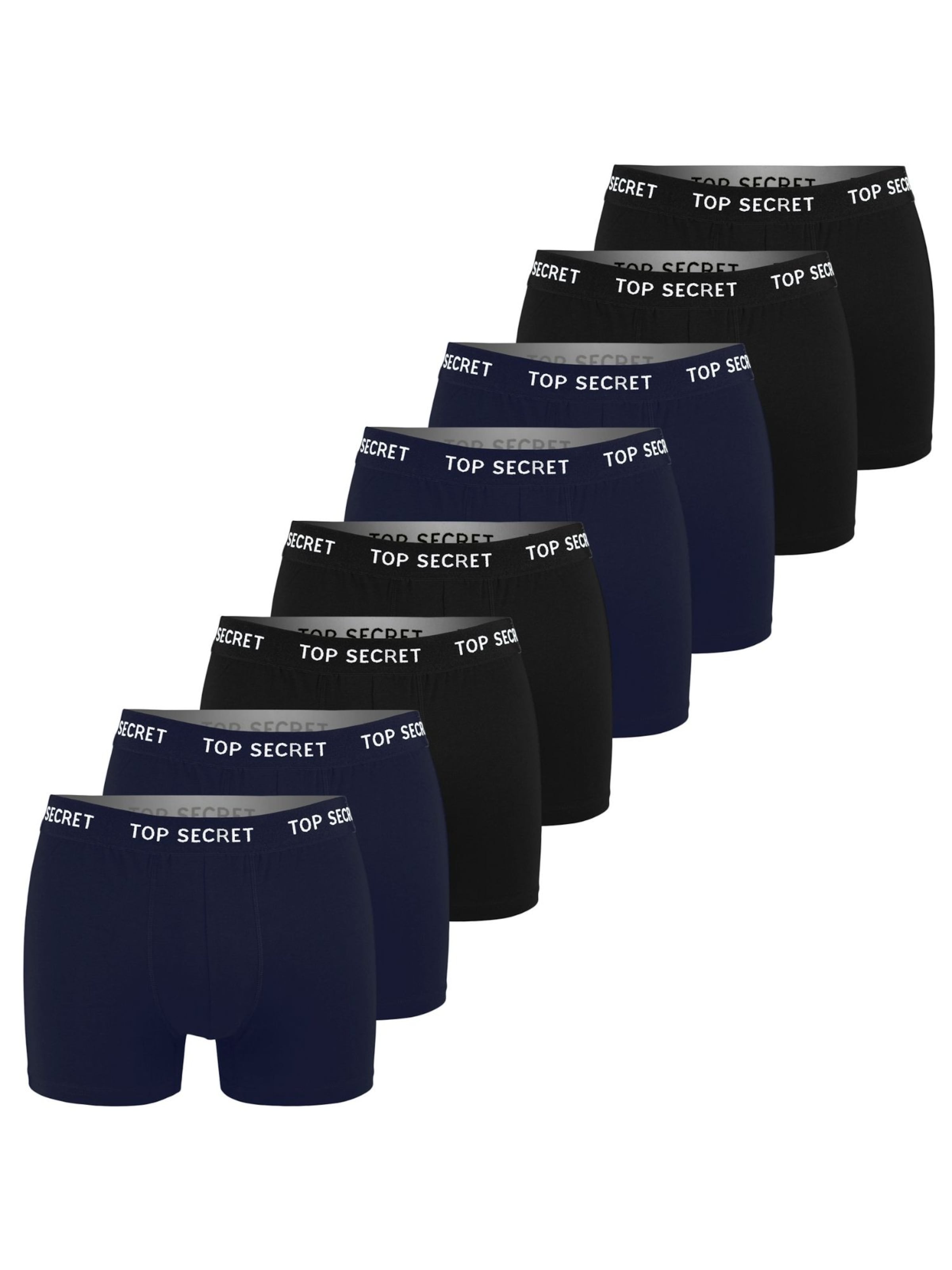 Top Secret Boxershorts in Blau: Vorderseite