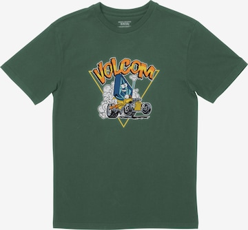 Volcom Shirt 'Hot Rodder' in Groen: voorkant