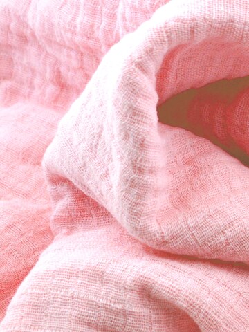 M.M.C. Baby Blanket 'Mullwindel Unifarben' in Pink