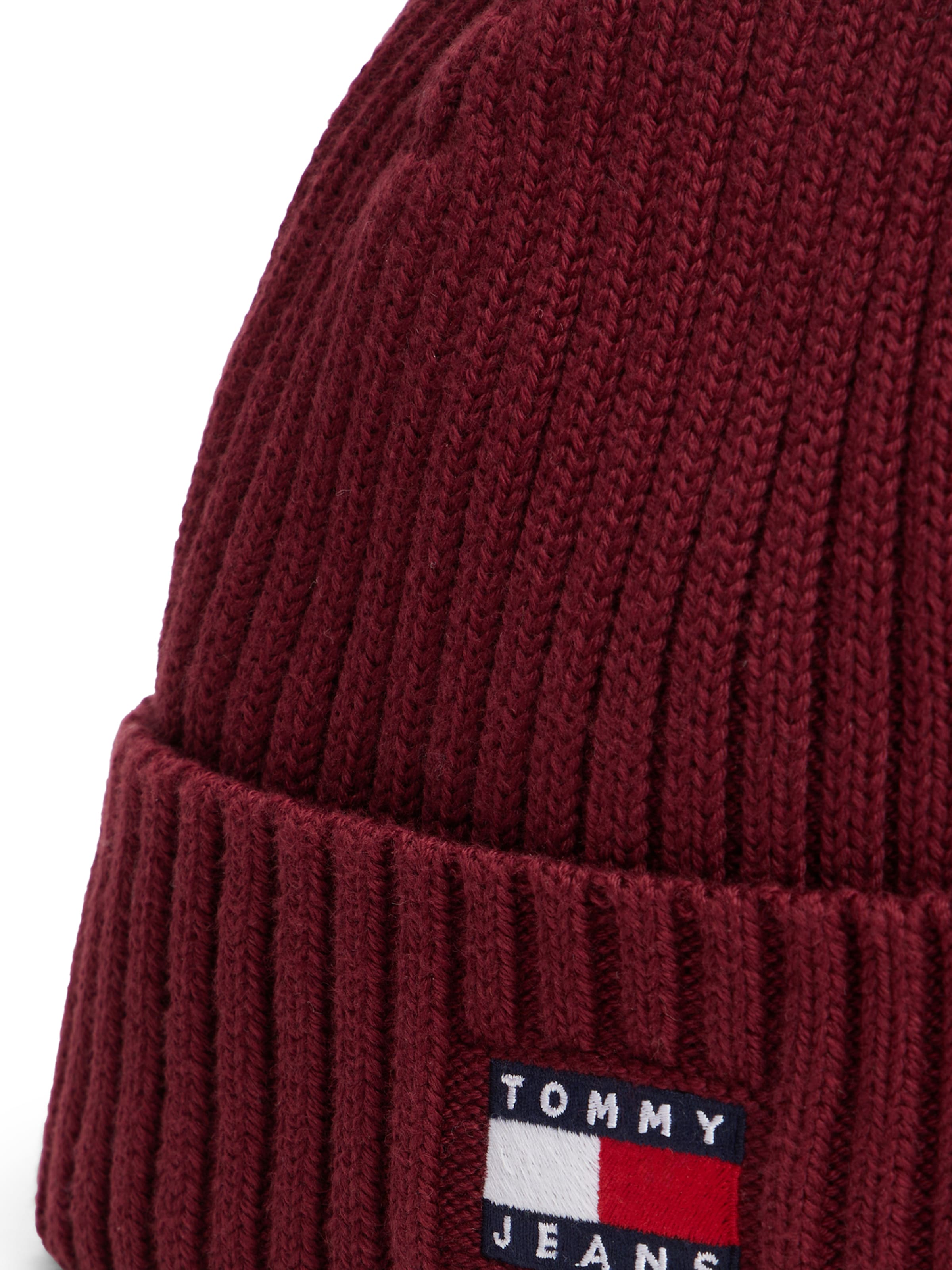 Căciulă 'HERITAGE' de la Tommy Jeans pe roșu