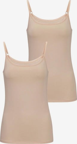 FALKE Unterhemd '2-Pack' in Beige: Vorderseite