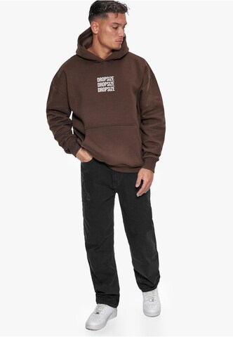 Dropsize Sweatshirt in Braun