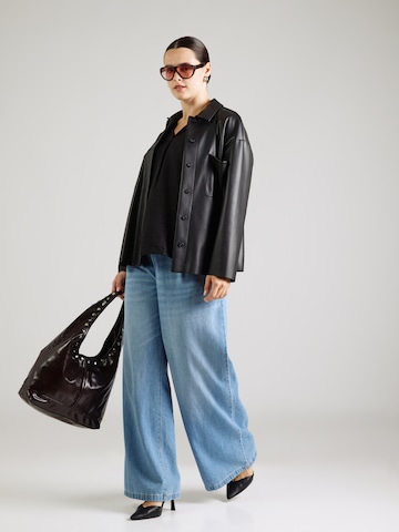 Vero Moda Curve - Camisa 'VMCELLIE' em preto