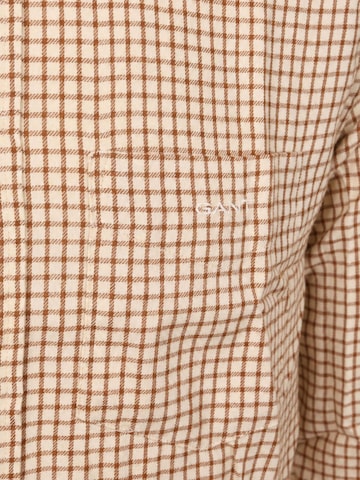 GANT Regular Fit Hemd‌‌‌‌‌‌ in Braun