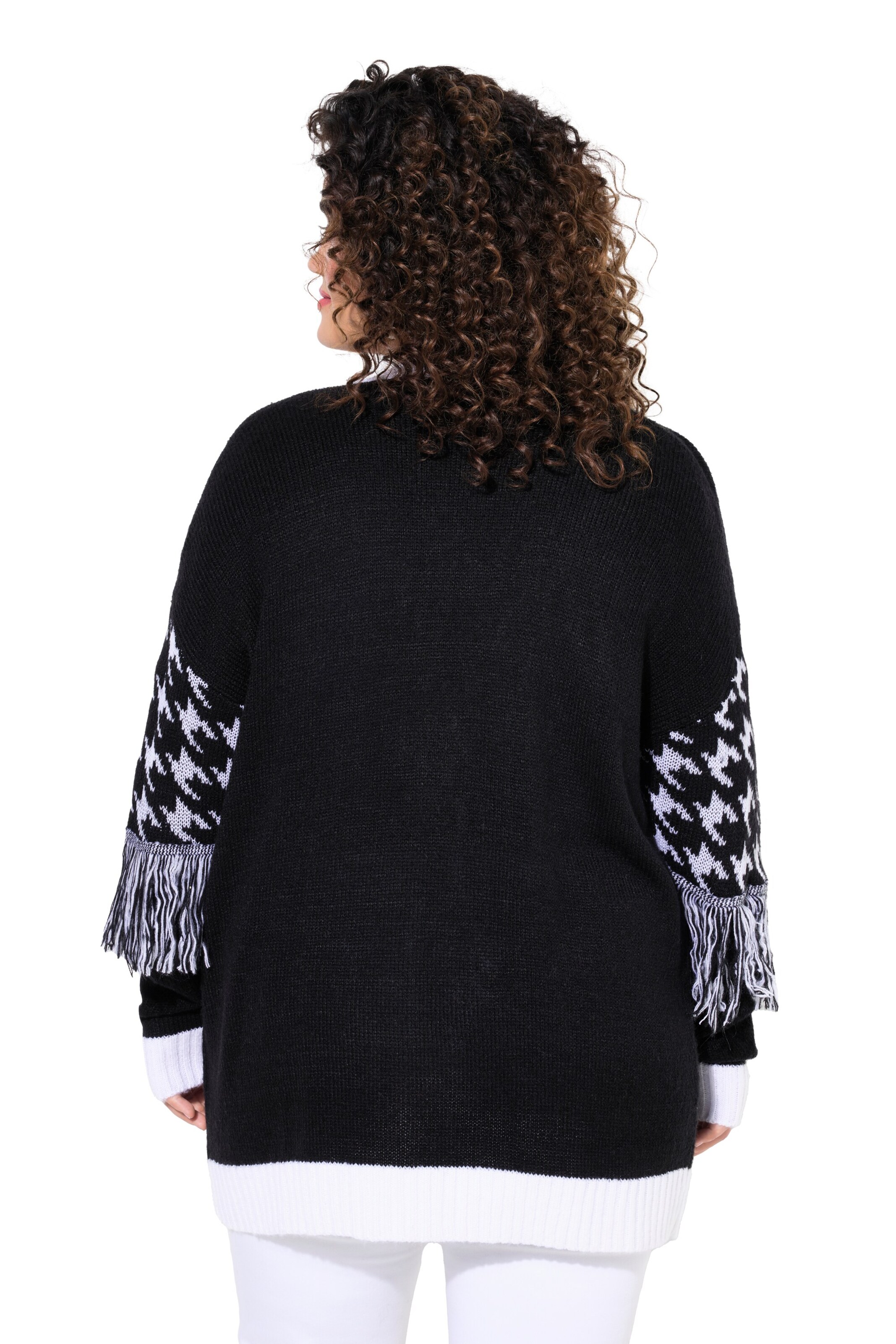 Angel of Style Knit cardigan in Black