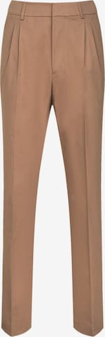 SEIDENSTICKER Chino trousers in Brown: front