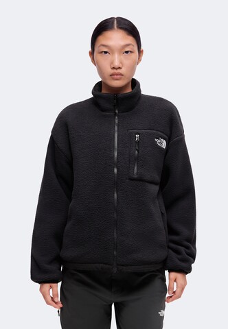 THE NORTH FACE Funkcionalna jopa iz flisa 'YUMIORI' | črna barva: sprednja stran