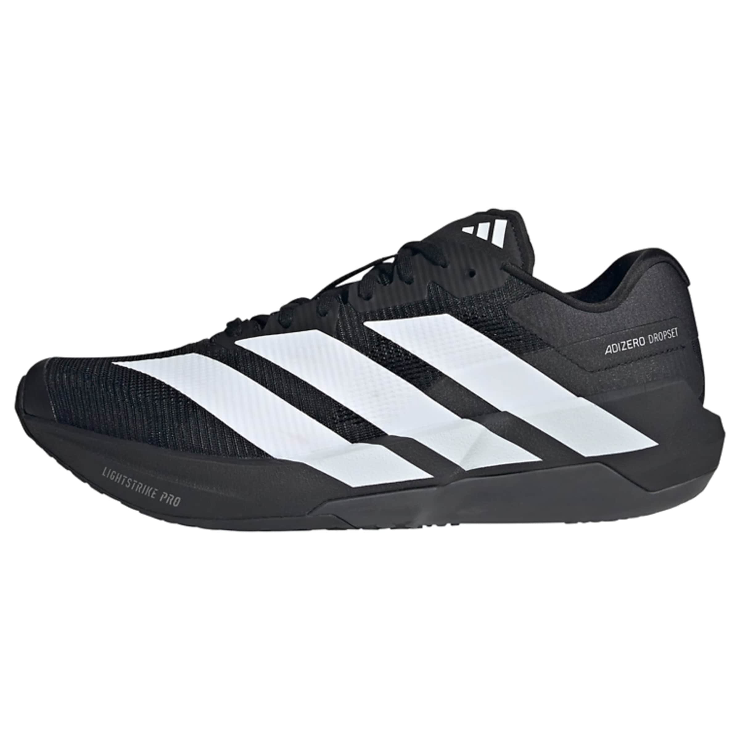 ADIDAS PERFORMANCE Športni čevelj 'Adizero Dropset Pro' | črna barva: sprednja stran