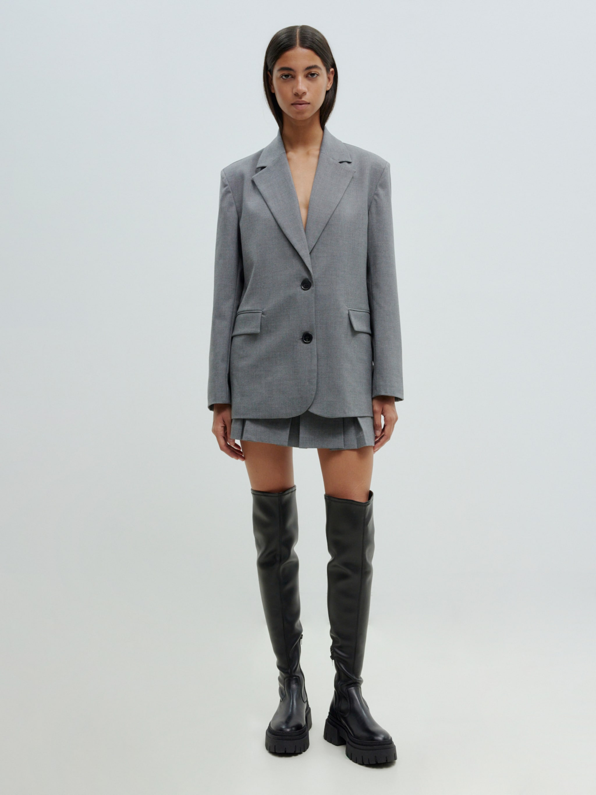 EDITED Producten Blazers 'Kainoa' Grijs gemêleerd