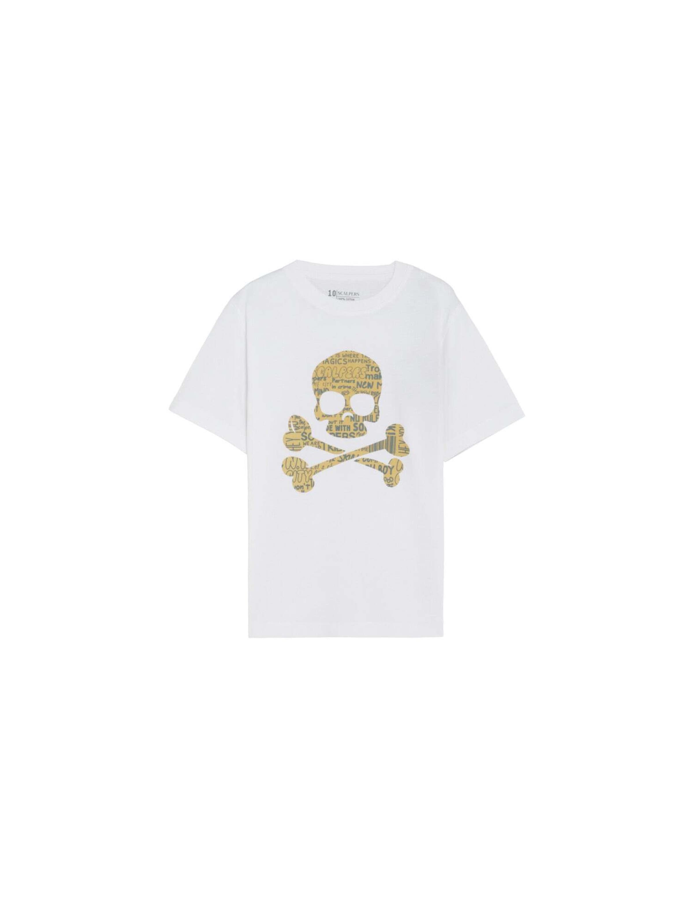 T-Shirt ' ' Scalpers en blanc : devant
