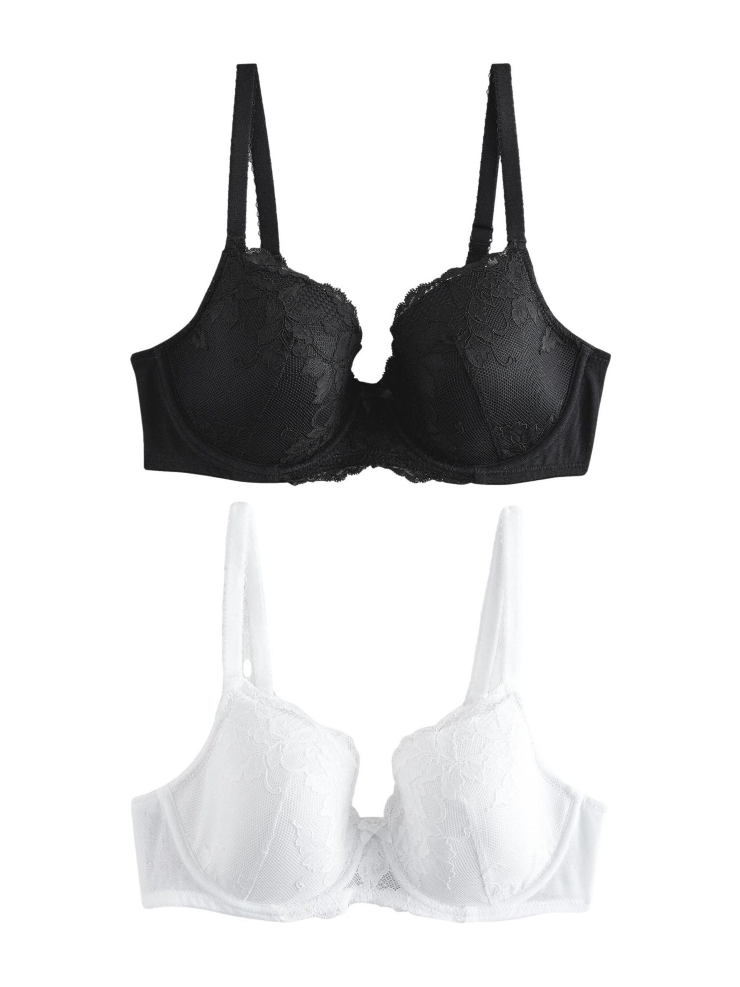 Next Bra in Black: front
