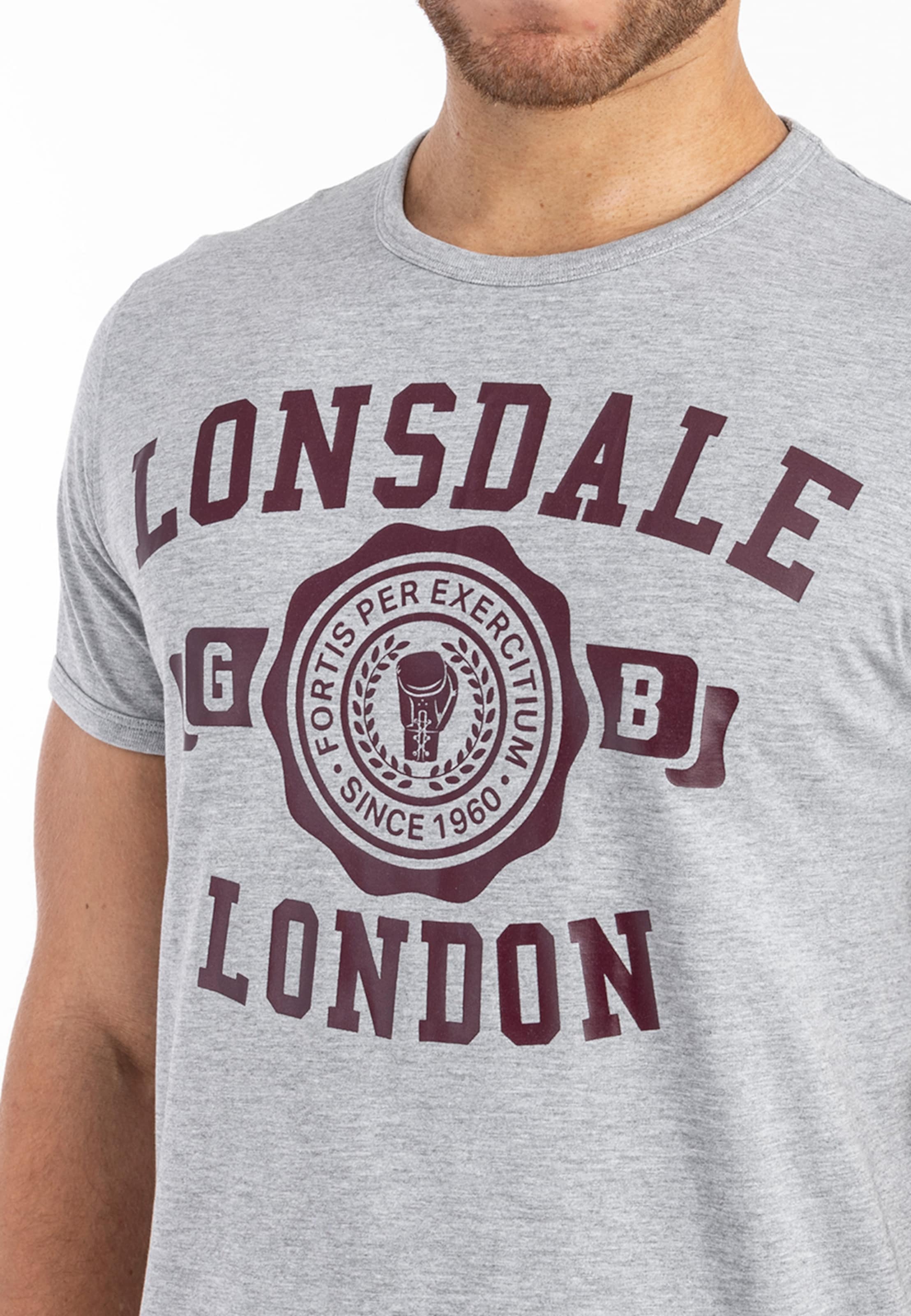 LONSDALE - Camiseta 'Murrister' en gris