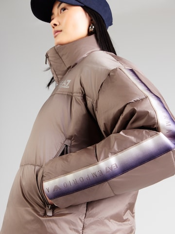 Veste d’hiver EA7 Emporio Armani en gris