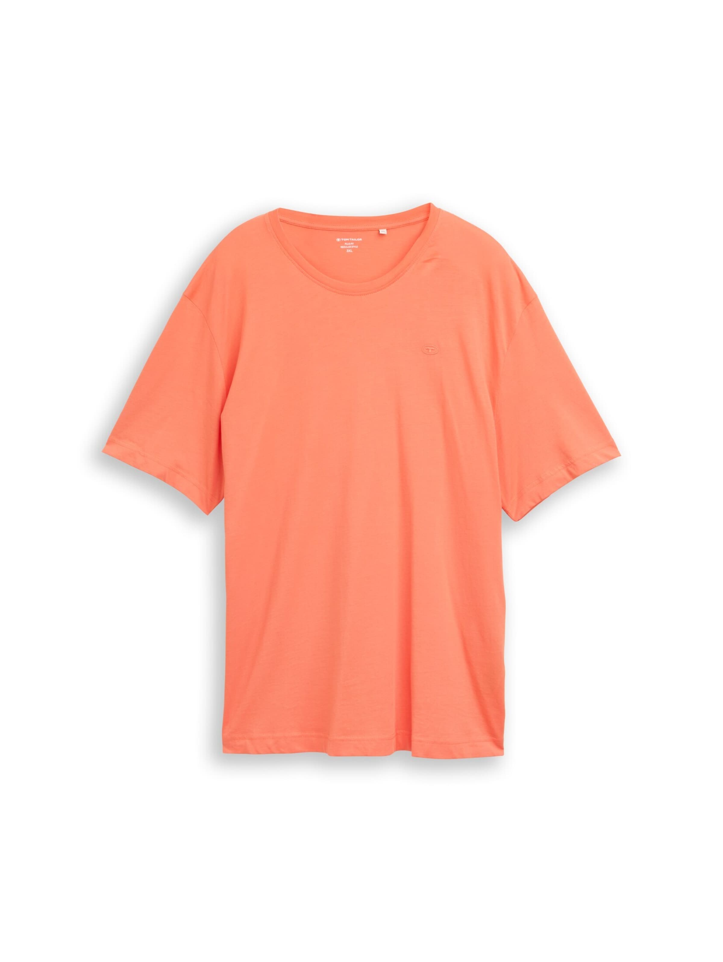 TOM TAILOR Men + Shirt in Orange: front