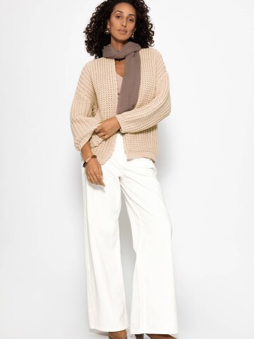 SASSYCLASSY Oversizestrickjacke‌‌ in Beige