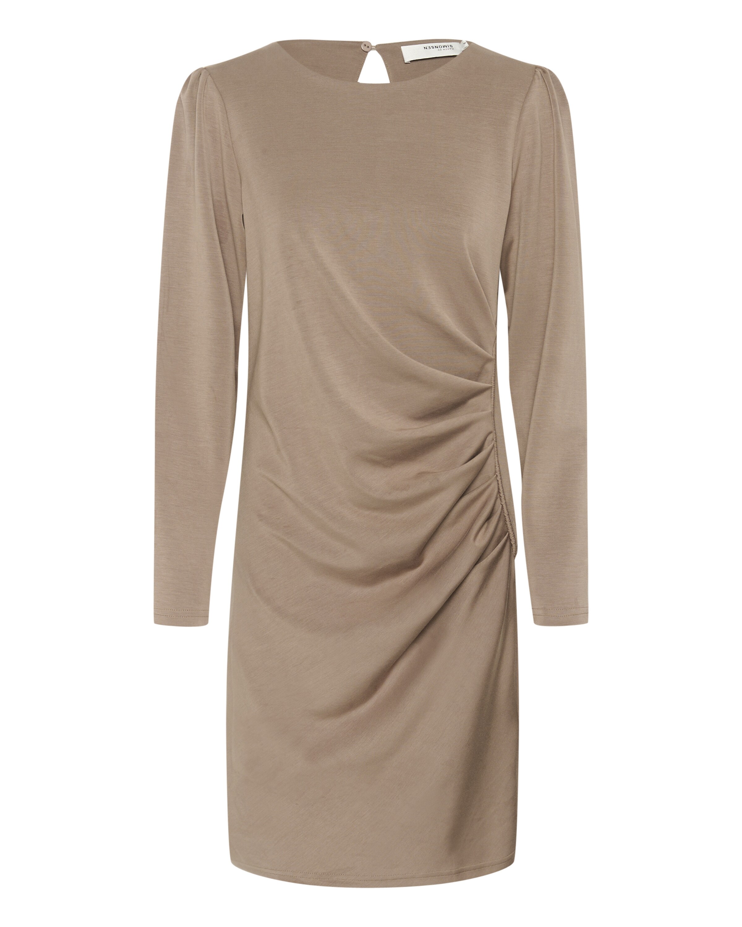 KAREN BY SIMONSEN Kleid 'KBUmeko' in Braun: Vorderseite