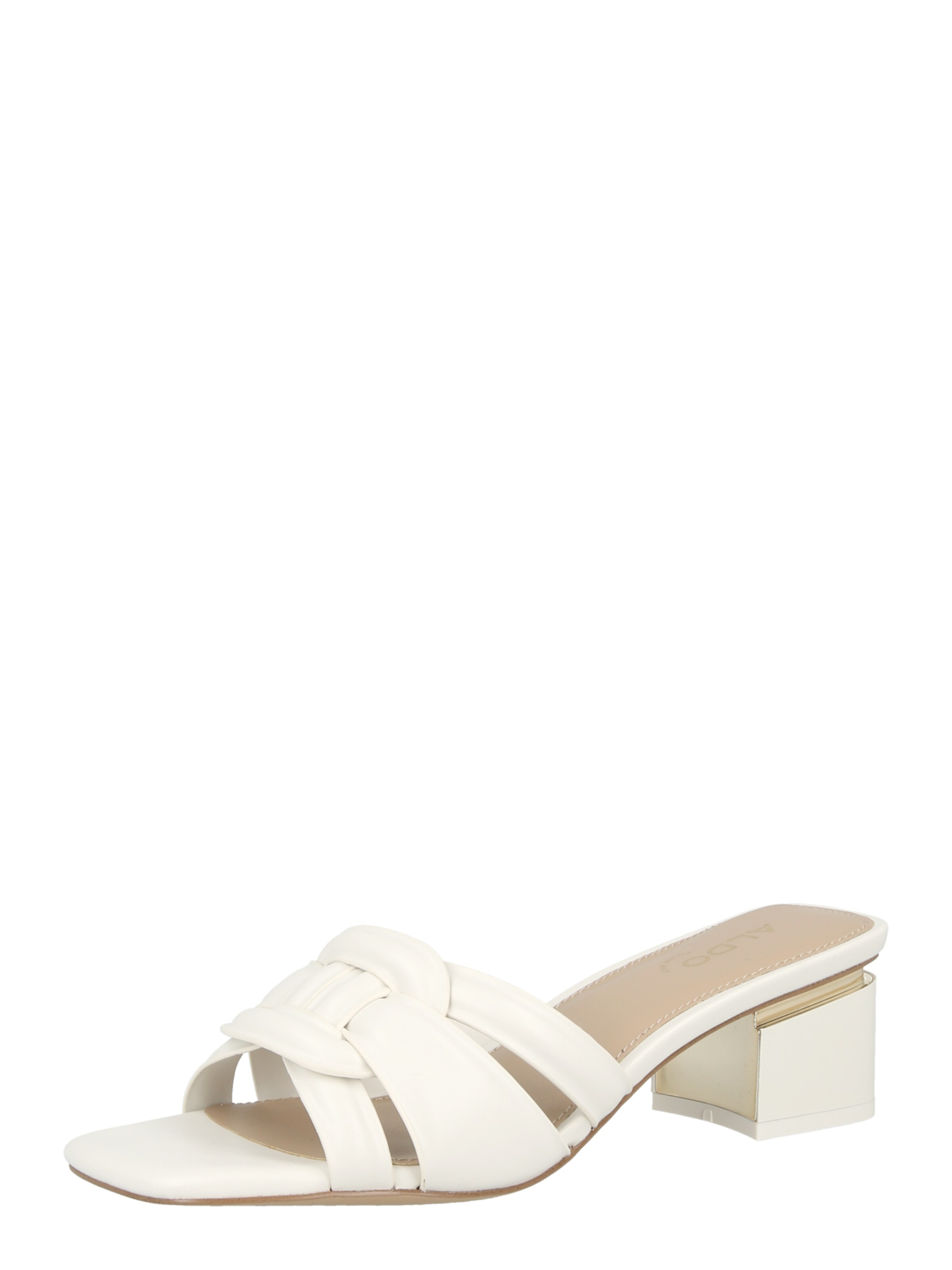 ALDO Pantolette 'NAJLA' in elfenbein, Produktansicht