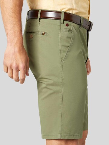 MEYER Slimfit Shorts 'Palma' in Grün