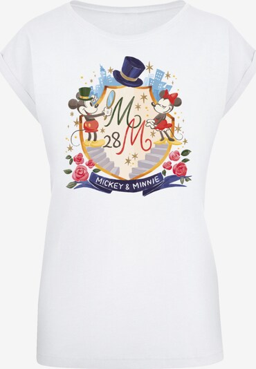 F4NT4STIC T-shirt 'Disney Micky & Minnie Maus 28' en mélange de couleurs / blanc, Vue avec produit