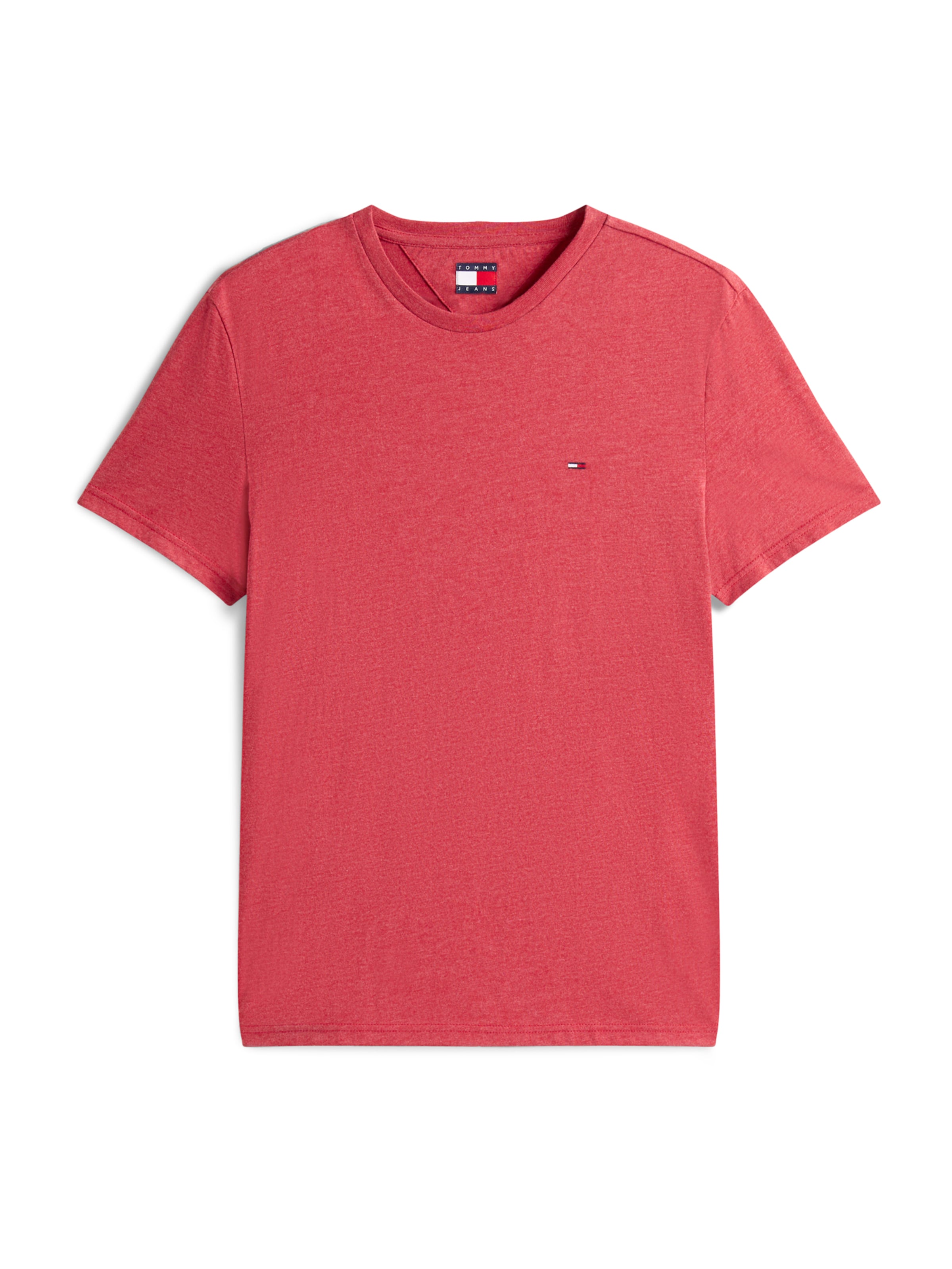 T-Shirt 'JASPE' Tommy Jeans en rouge : devant