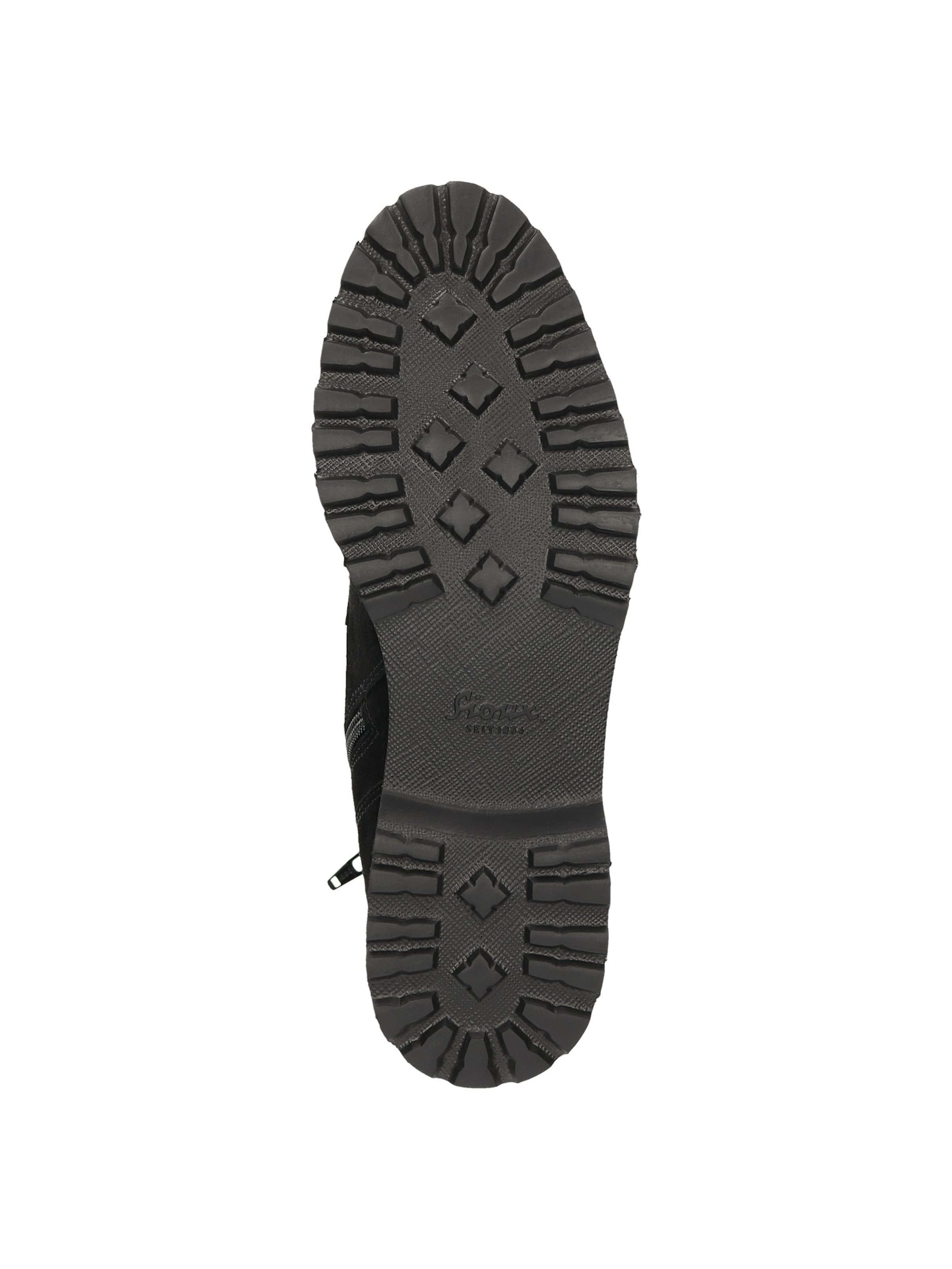 Bottines à lacets 'Merdit' SIOUX en noir