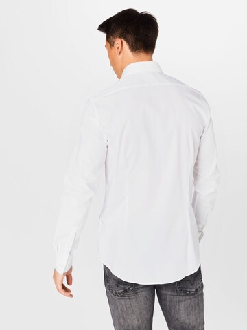 Coupe slim Chemise business Calvin Klein en blanc