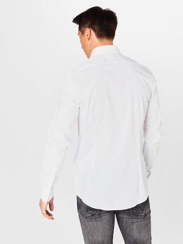 Calvin Klein Slim fit Poslovna srajca | bela barva