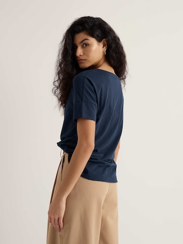 T-shirt 'Bryher View' Seasalt Cornwall en bleu