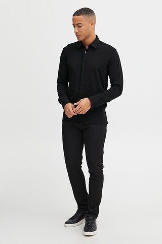 INDICODE JEANS Regular fit Button Up Shirt 'Platon' in Black
