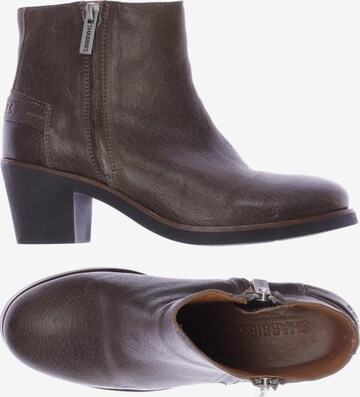 SHABBIES AMSTERDAM Dress Boots in 39,5 in Brown: front
