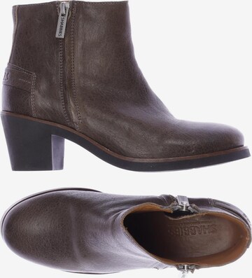 SHABBIES AMSTERDAM Stiefelette 39,5 in Braun: predná strana