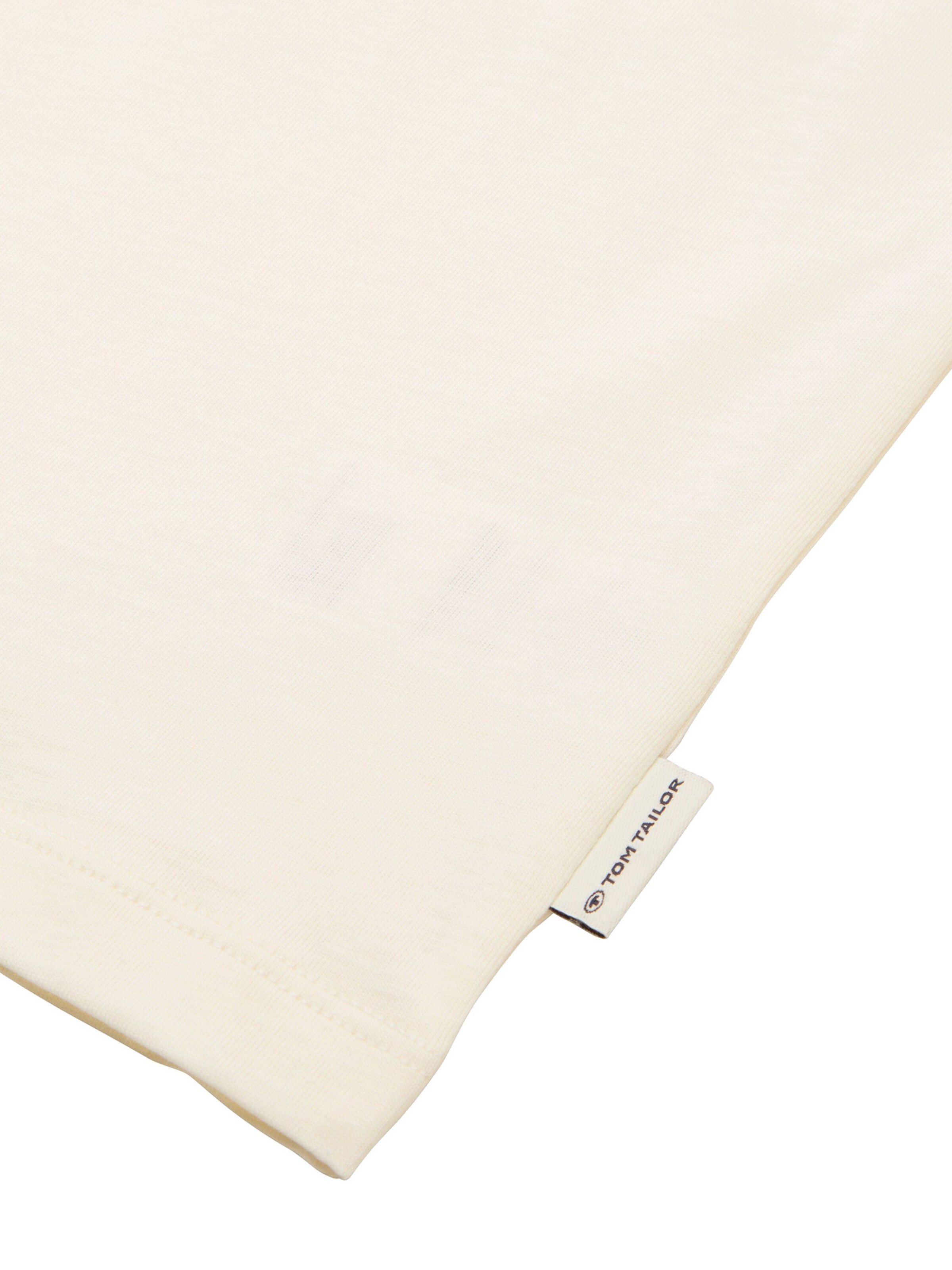 TOM TAILOR Majica | bela barva