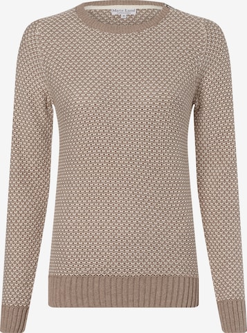 Marie Lund Sweater ' ' in Beige: front