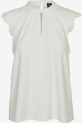 VERO MODA - Blusa 'Milla' em branco: frente