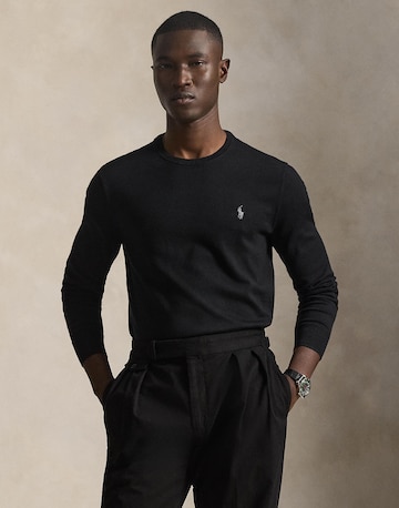 Polo Ralph Lauren Пуловер в черно: отпред